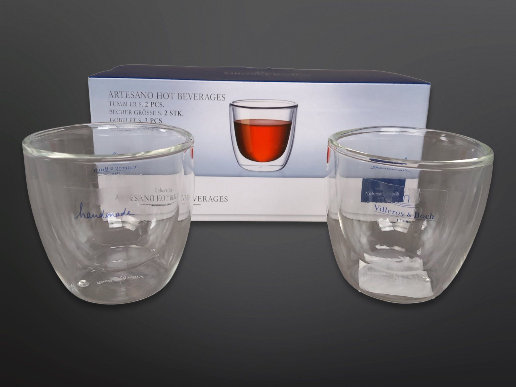Villeroy & Boch Bicchieri: VILLEROY & BOCH Trinkbecher 2er-Set – Usato da Suhr venduto da Restwert_Suhr