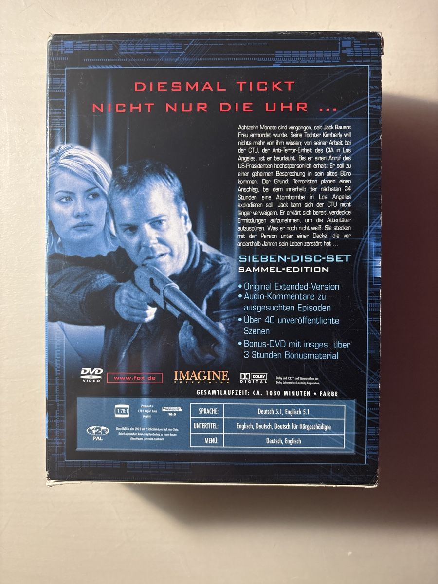 Alle DVDs: Kiefer Southerland - Season 2 – Gebraucht aus Ruswil von Slivio_ 1