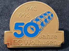 Y137 - Pin 50 Jahre Fussball Club FC Wolhusen 1943 bis 1993