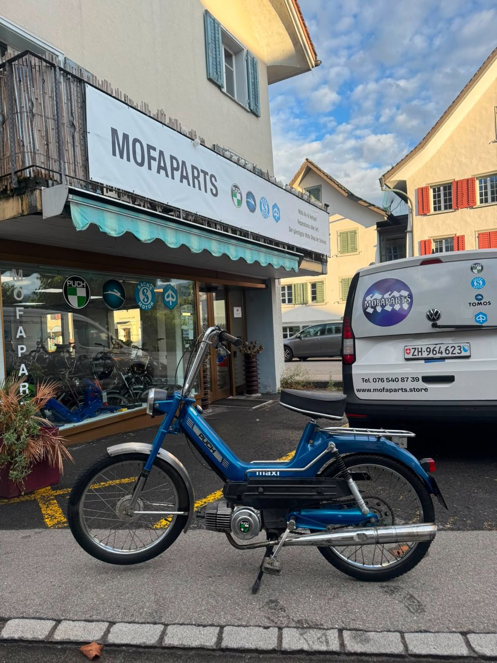 Puch Cyclomoteurs: Puch Maxi S mit Ausweis – D'occasion à Schmerikon par Mofaparts