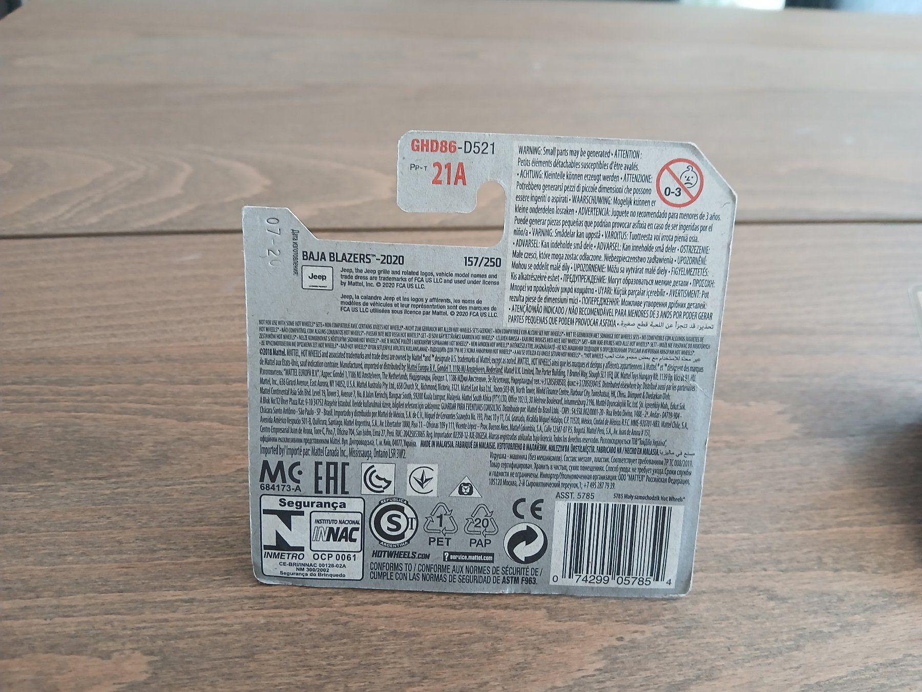 Hot Wheels Modellini d'auto: 2020 Jeep Gladiator – Nuovo e nell'imballaggio originale da Wiedlisbach venduto da Pontiacman93 1