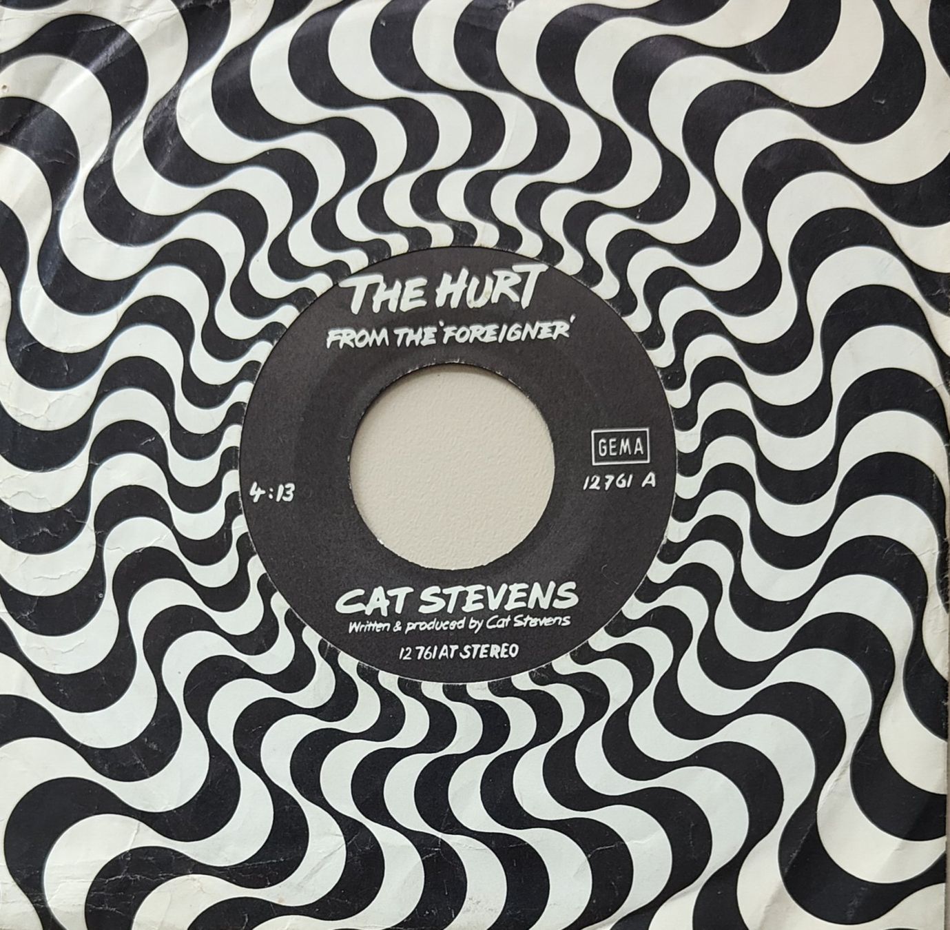 Schallplatten: Vinyl-Single Cat Stevens - The Hurt – Gebraucht aus Langenthal von Modo39