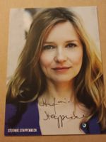 Stefanie Stappenbeck - handsignierte Autogrammkarte