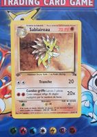 Carte Pokémon Sablaireau (Fossile) 41/62  1ère édition (fr)