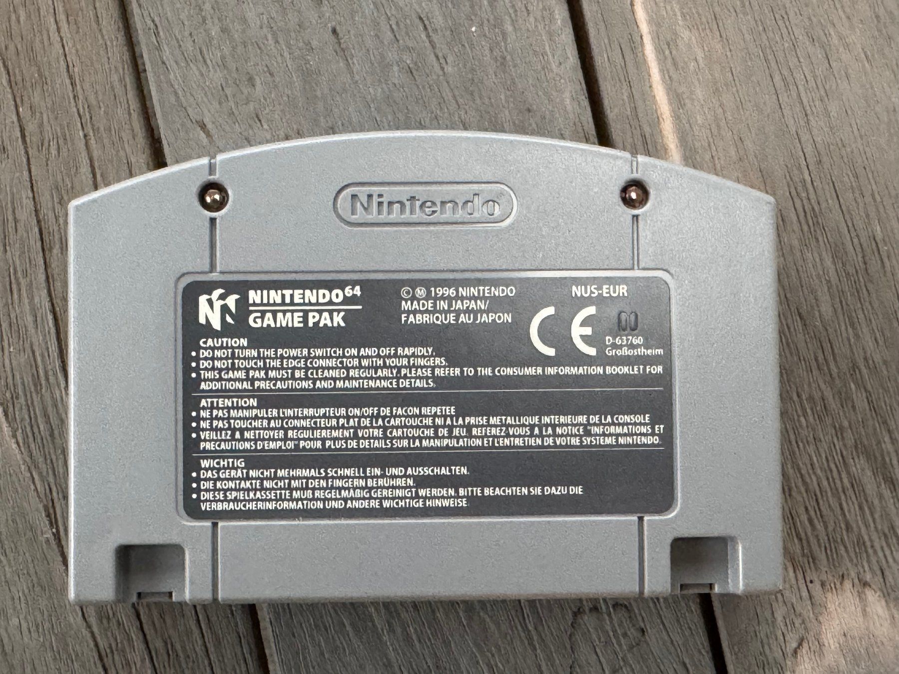 Giochi: Wave Race, N64, OVP – Usato da Felben-Wellhausen venduto da Oldschool_Games 4