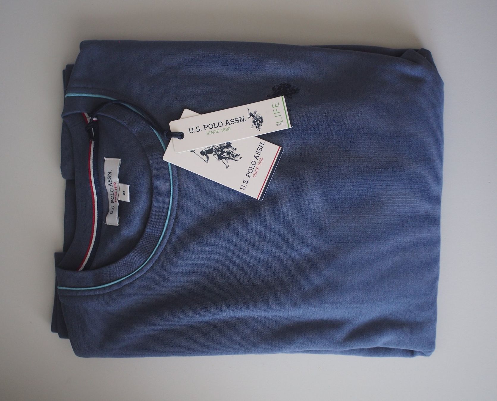 US Polo Maglioni & Felpe: Herren Pullover U.S. POLO ASSN. dunkelblau Grösse M neu – Nuovo (secondo la descrizione) da Weggis venduto da irgendeinNutzername