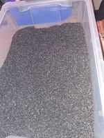Dekosand Schwarz, 60kg, für Schmuck/Aquarium/Terrarium