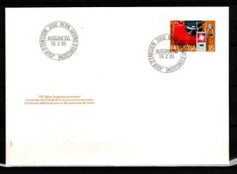 1985 - FDC / Werbemarken - 100 Jahre Zugpersonalverband