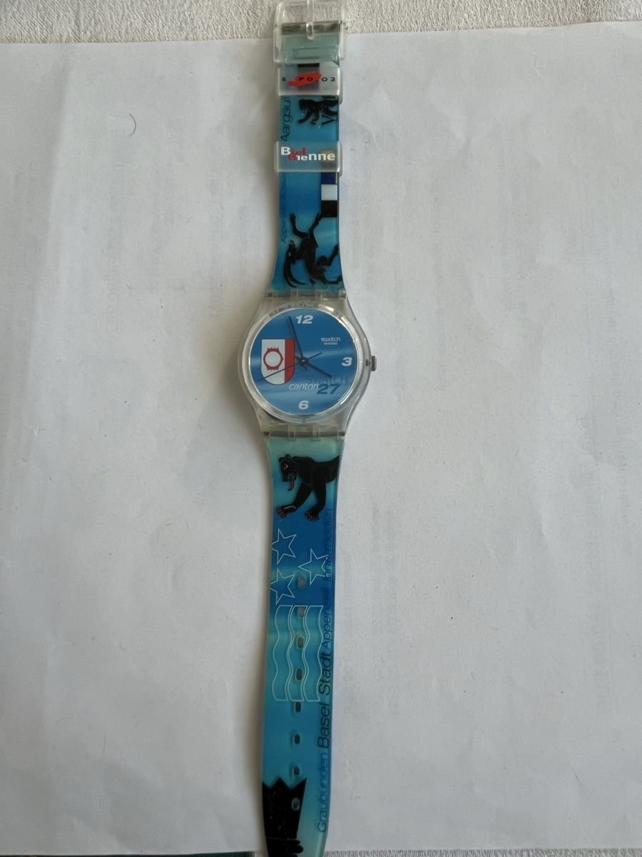 Swatch Orologi: Swatch Sonderausgabe EXPO 2002 – Usato da Lohn-Ammannsegg venduto da Maledi 3