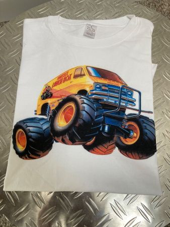 Tamiya original T-Shirt LUNCHBOX Logo, Grösse (L) weiss