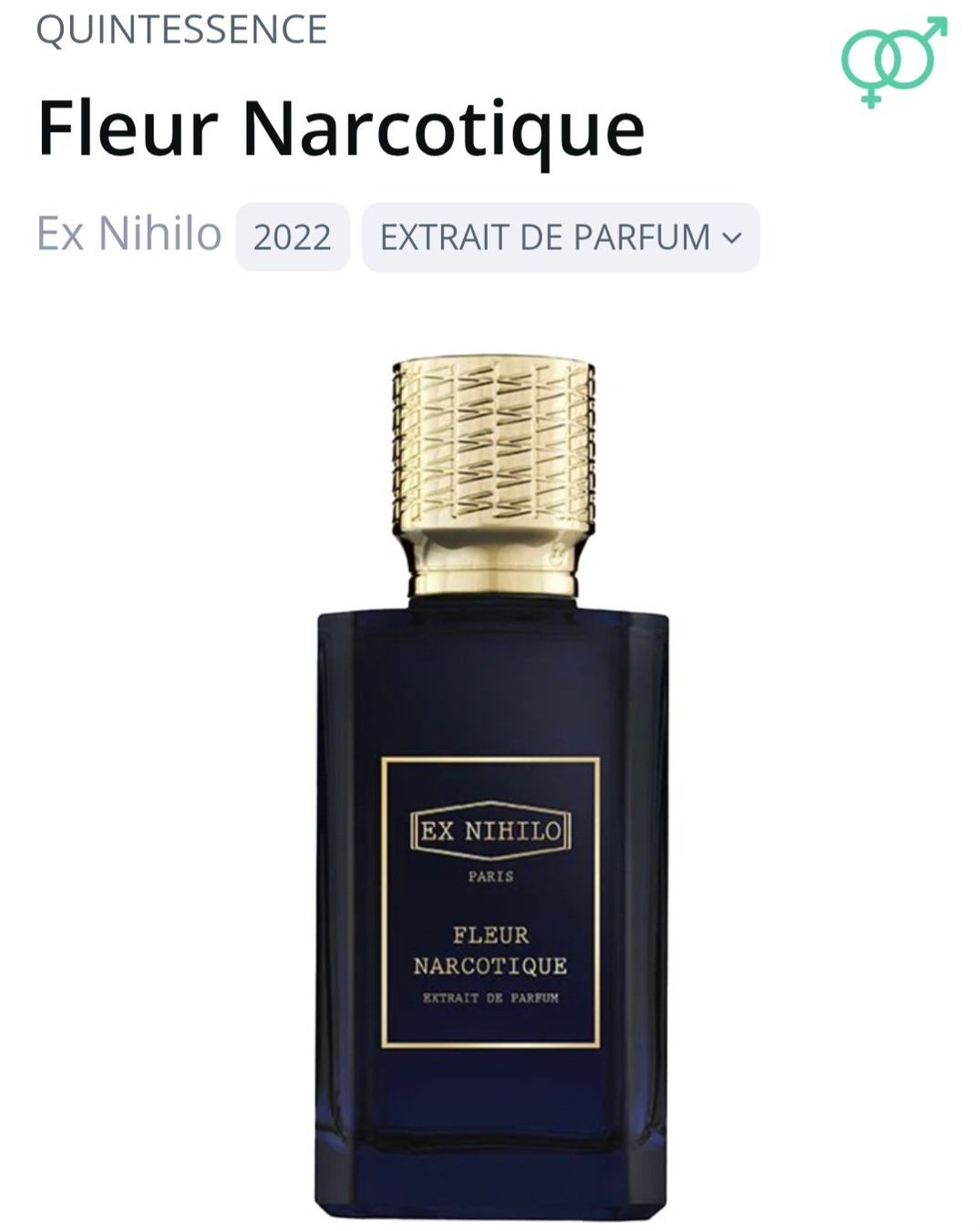 Ex Nihilo Profumi & Eau de Toilette: Ex Nihilo Fleur Narcotique Extrait de Parfum 100 ml – Nuovo (secondo la descrizione) da Seuzach venduto da Edi75