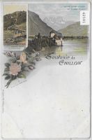 Souvenir de Chillon - Litho