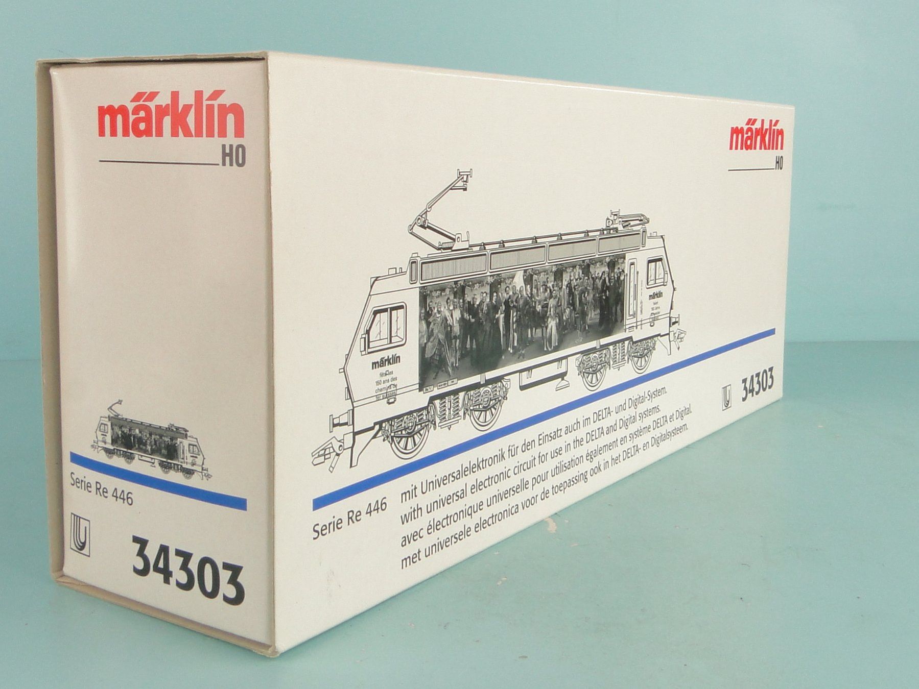 Märklin Modellini di ferrovie: Märklin 34303 SBB Re 446, DIGITAL – Usato da Bülach venduto da cann11 1