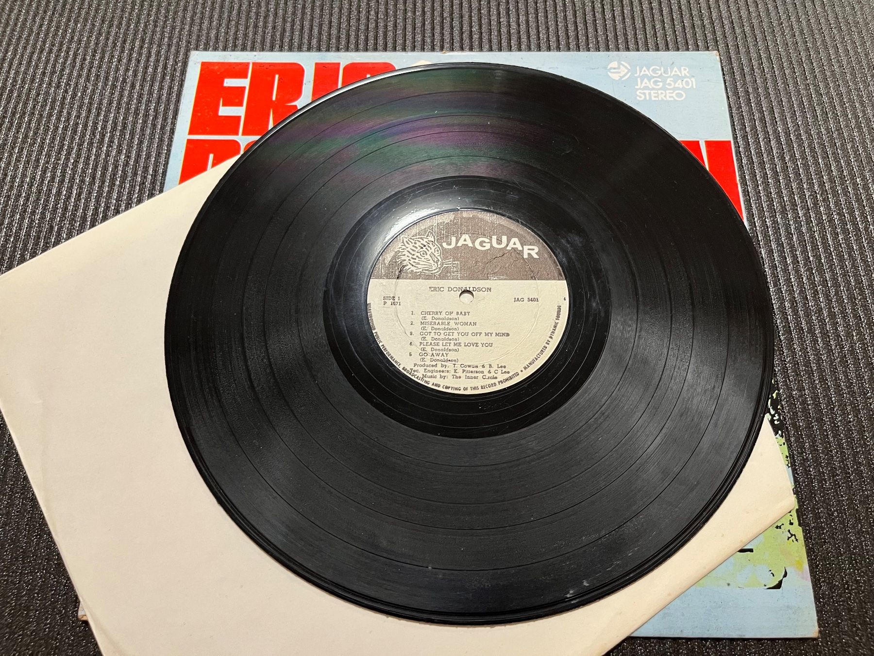 Dischi in vinile: Eric Donaldson – Usato da Olten venduto da Xtra 2