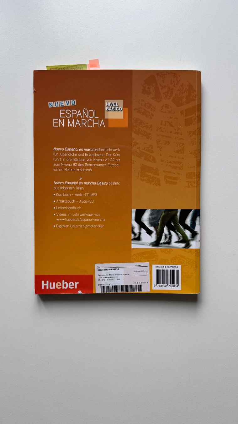 Libri: Spanisch Lehrbuch Nuevo Espanol en Marcha A1-B2 CD – Usato da Luzern venduto da Ecila007 2