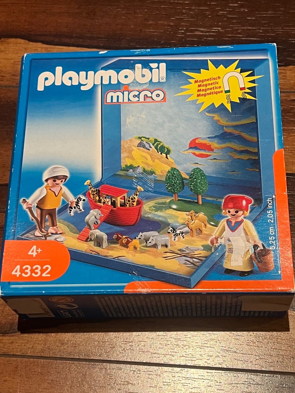 Playmobil 4332 MicroWelt Arche Noah !!!seltener Fehldruck!!! (Gebraucht ...