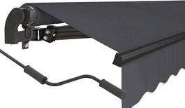 Gelenkarmmarkise START 300x250 anthrazit