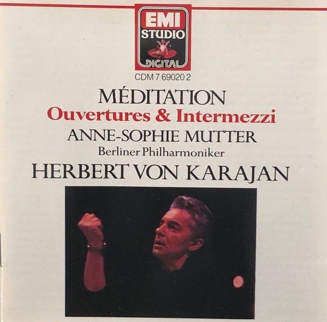 CD: Meditation - Ouvertures & Intermezzi (Mutter / Karajan) – Usato da Grüningen venduto da azulblanco