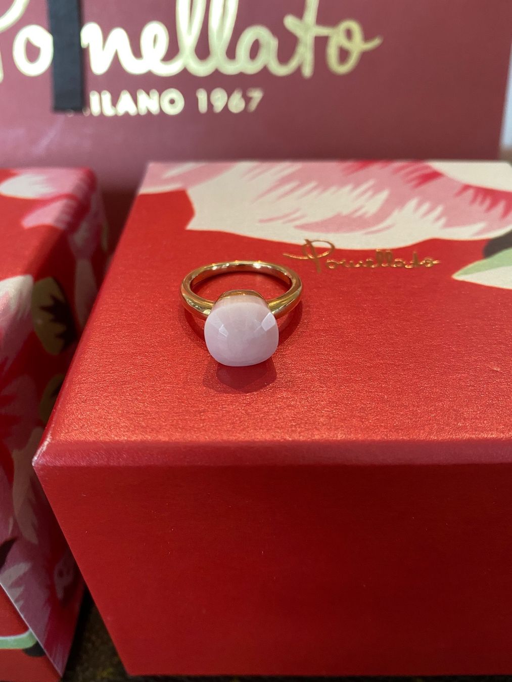 Anelli: Ring rosegold, pink Opal – Usato da Kilchberg ZH venduto da happyymee