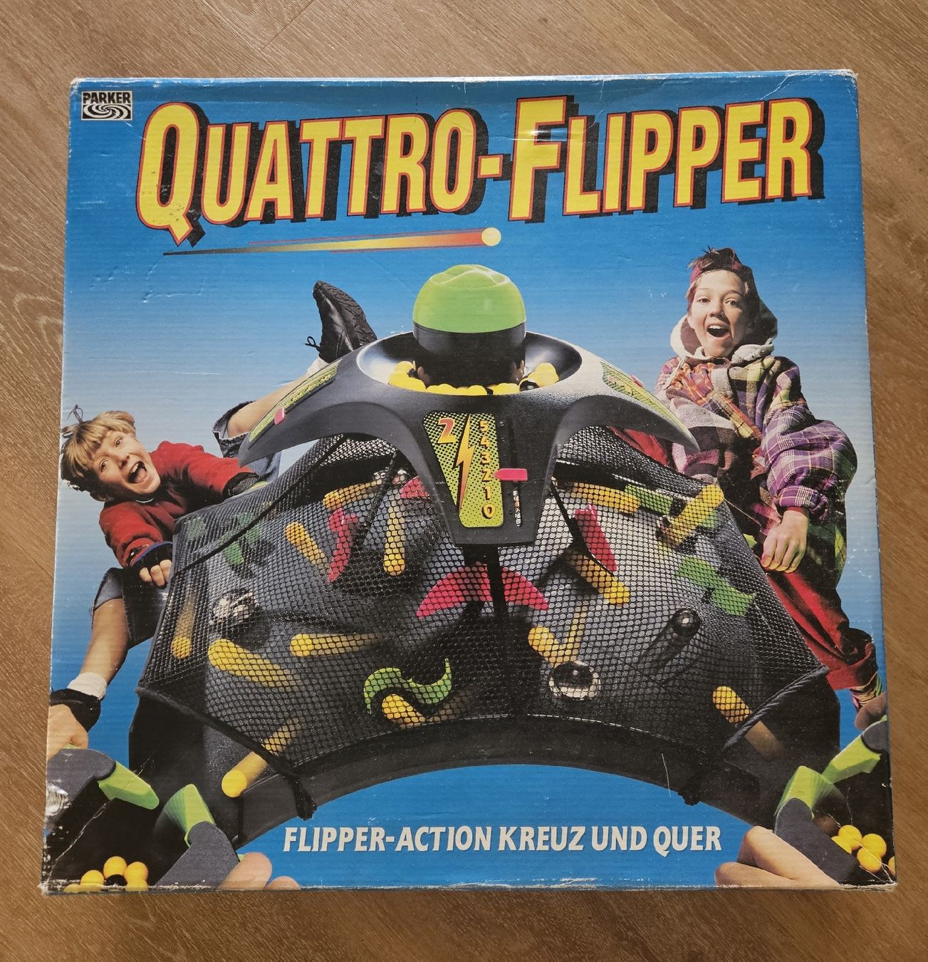 Parker Jeux: Quattro-Flipper Spiel gebraucht – D'occasion à Cham par Fischli84