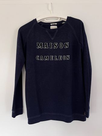 SCOTCH & SODA Damen Langarmshirt/Grösse M/dunkelblau
