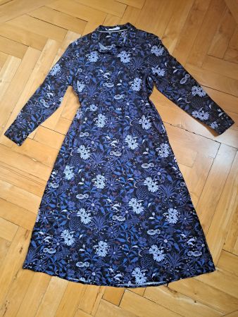 CECIL Blusenkleid Midi Kleid Viskose Gr. S Neu *letzte tage