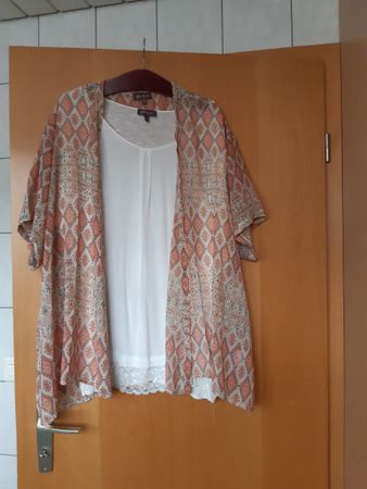 Oberteil Set Grandiosa Charles Vögele mit Kette Gr. 50/52