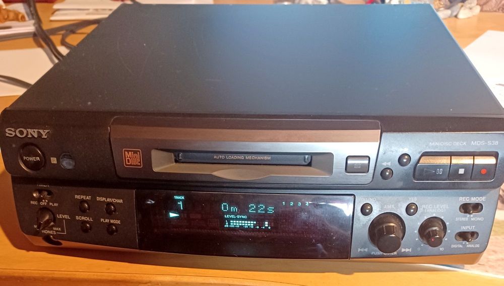 MiniDisc Deck Sony MDSS38 Kaufen auf Ricardo