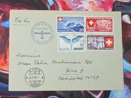 CL31 Enveloppe + Timbre Suisse 1939