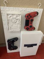 Playstation Deko, PS2, PS4 Controller - Handarbeit!