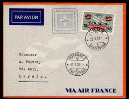 CH - Flugpost - Sonderflug - SF 38.1m - Pro Aero 1938