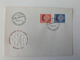 1959 Europa und Konf. der europ. PTT-Verwaltungen Ersttag.
