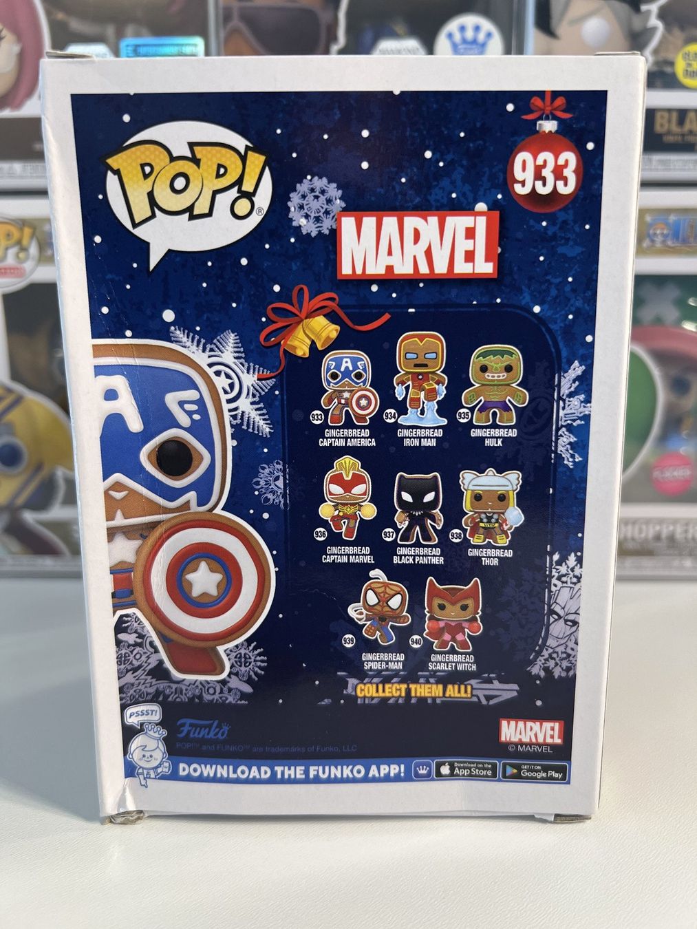 Figuren: Funko POP! Marvel Holiday Gingerbread Captain America – Neu und originalverpackt aus Le Mouret von perfectbijou 2