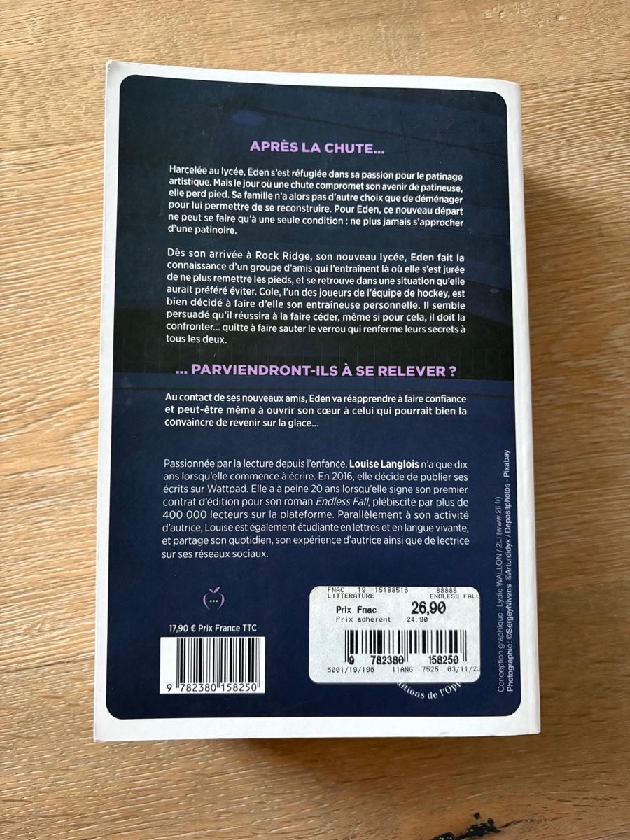 Libri: Endless Fall, Louise Langlois – Nuovo (secondo la descrizione) da Champlan venduto da Ger77 1
