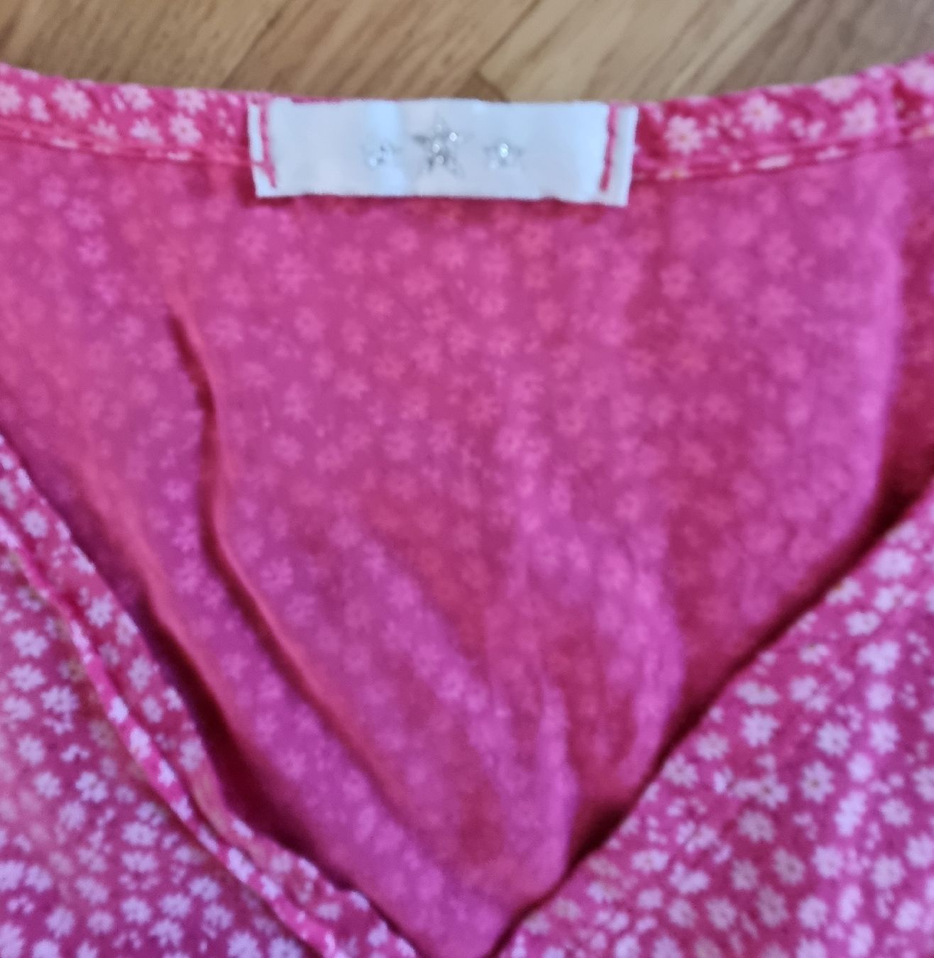Vestiti: Robe été rose à volants – Usato da Veyrier venduto da Leilazizou 1