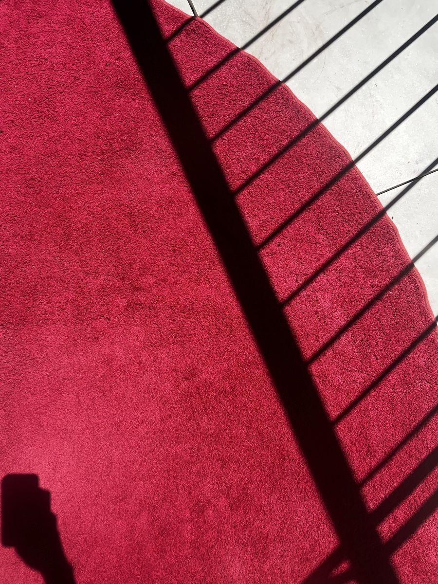 Tapis: Runder Teppich rot – D'occasion à Aarau par nedganz0815 3