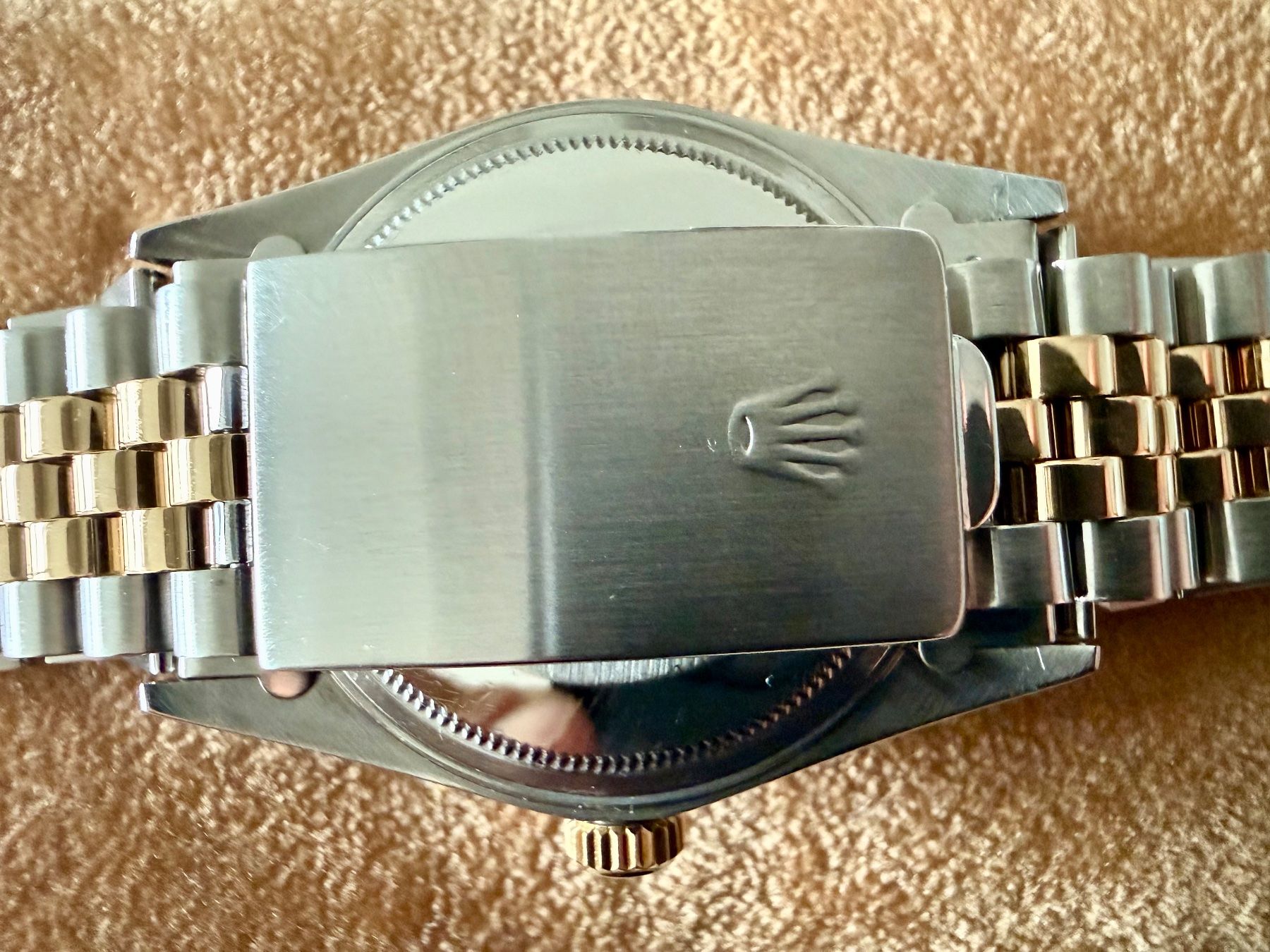 Rolex Uhren: ROLEX Datejust 36, 16013, “Linen Dial”, Automatic, Jubilé – Gebraucht aus Le Mont-sur-Lausanne von LycaGallery 6