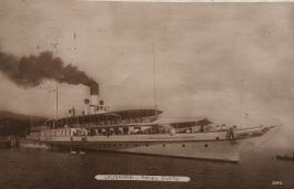LAUSANNE - Adieu Ouchy -  Vapeur "LA SUISSE"  - 1912