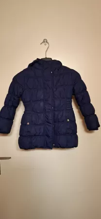veste d'hiver / doudoune bleu marine, C&A, taille 98-104