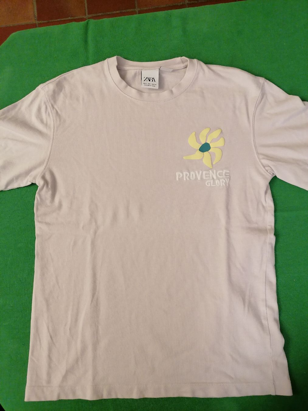 Zara T-shirt: Shirt, Provence Glory, S – Usato da Solothurn venduto da Shanty.20