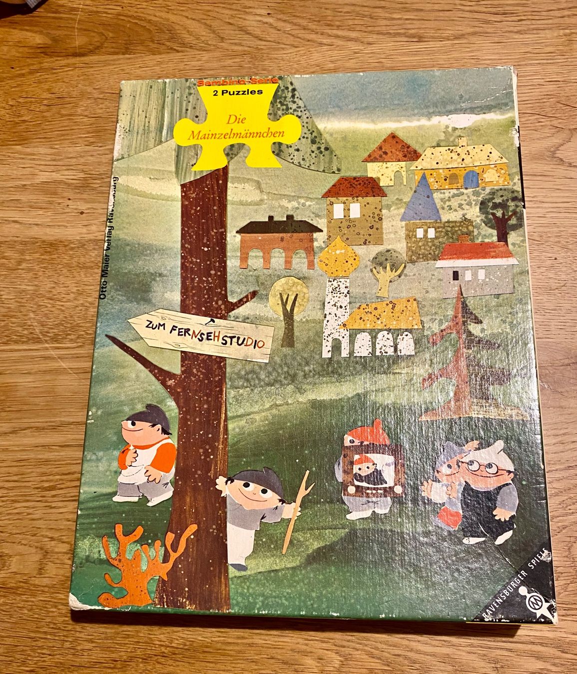 Puzzle: Mainzelmännchen Puzzle 2 Stück – Usato da Gossau SG venduto da Dobby1974