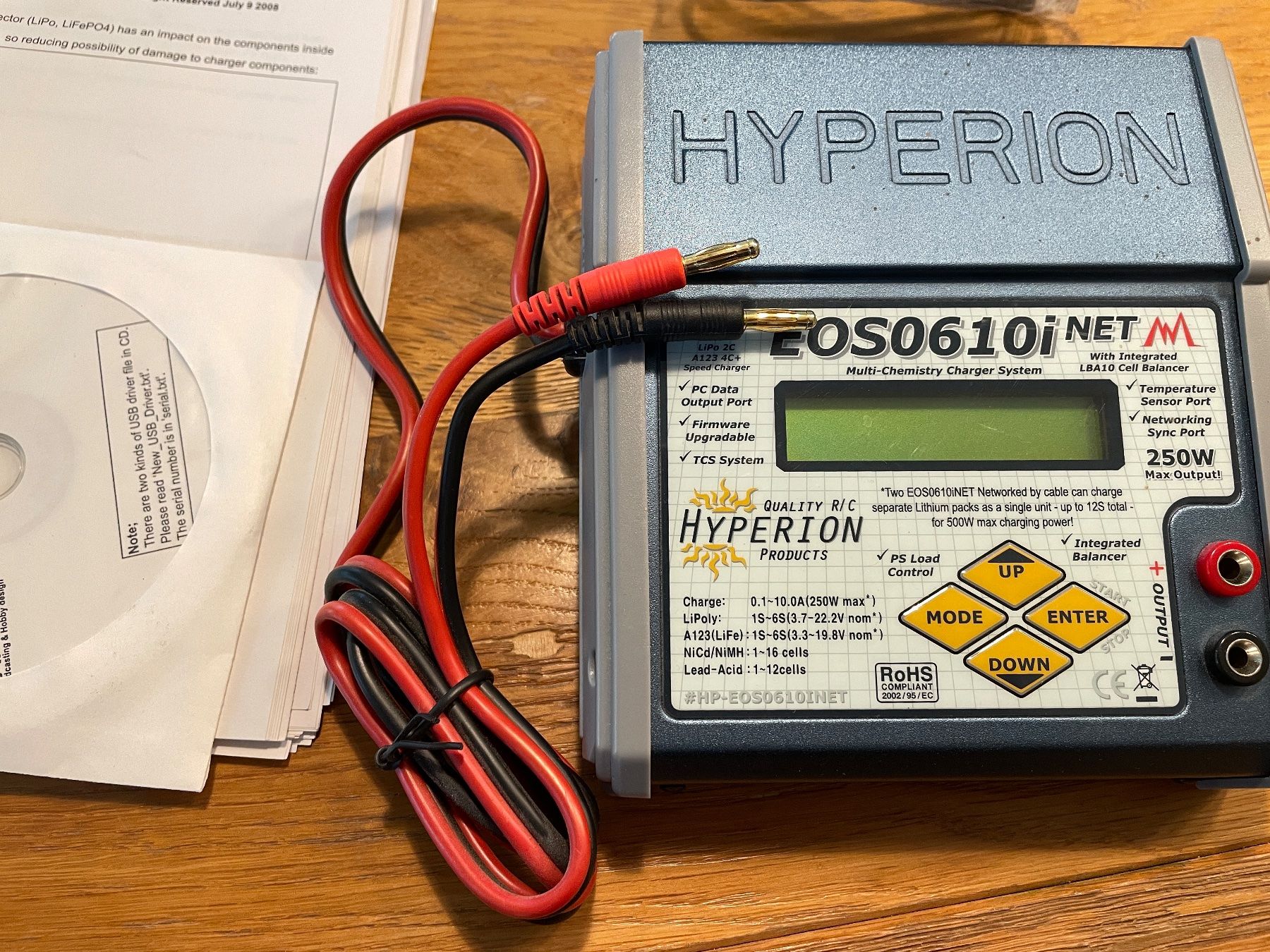 Hyperion Batterie, Caricabatterie & Alimentatori: Hyperion EOS0610i NET Ladegerät – Usato da Brugg AG venduto da Macmann 2
