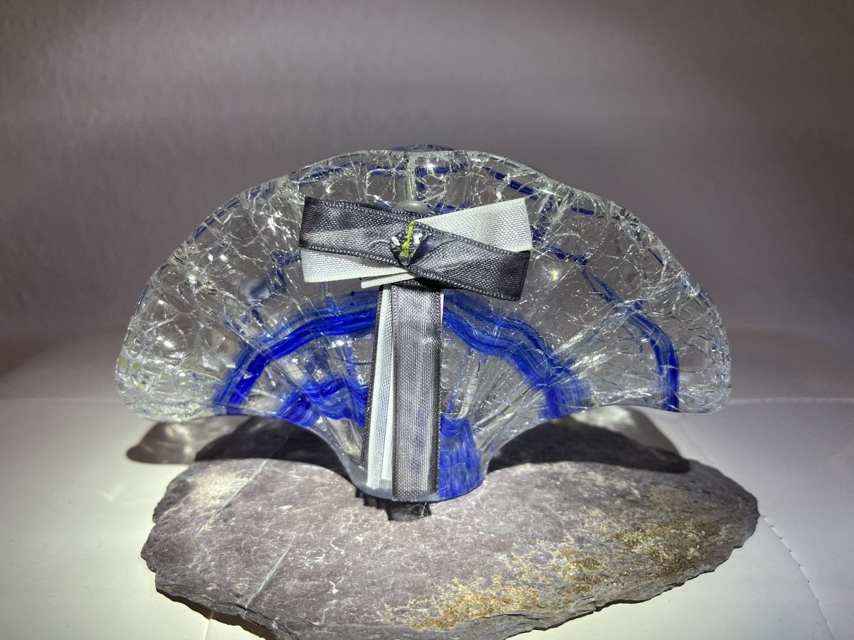 Verres: Serviettenhalter aus Crackling-Glas – Neuf avec emballage d'origine à Männedorf par Maru83 2