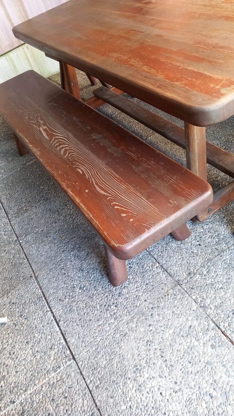 Hunn Tischset: Outoor Gartentisch-Garnietur – Gebraucht aus Aristau von inf_rl29 2