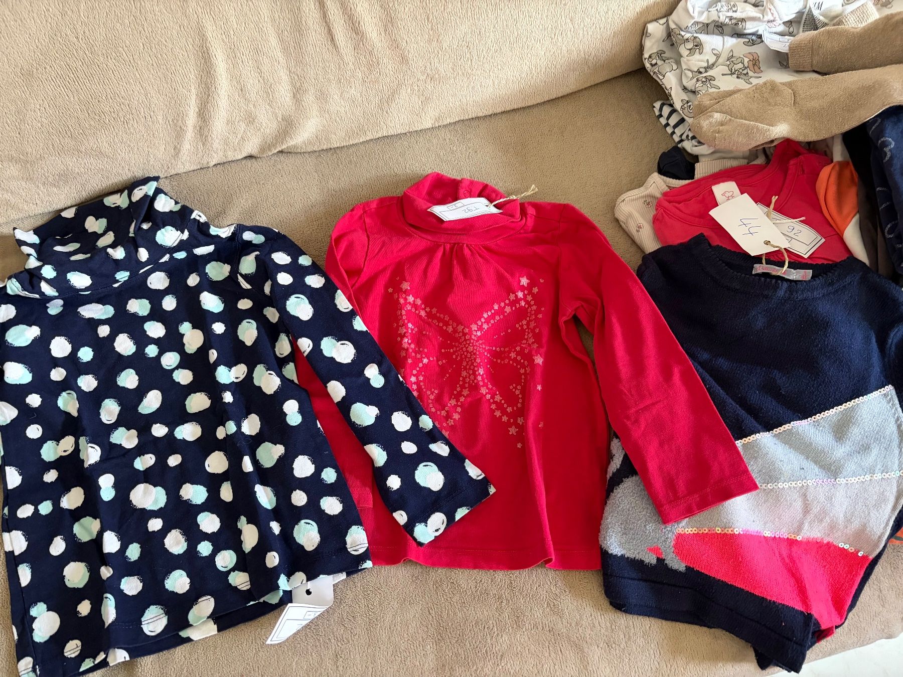 Lotti & Set di vestiti: Lot habits t.92 – Usato da Liddes venduto da Couik 3