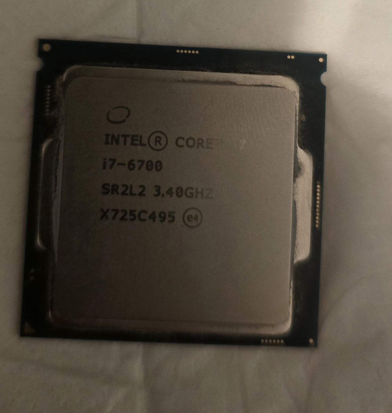 Intel Componenti elettronici: I7 6700 Prozessor CPU – Usato da Thun venduto da Vtecinside999