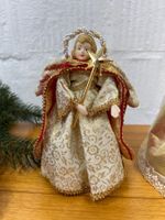 Vintage Weihnachtsschmuck, Baumspitz, Engel