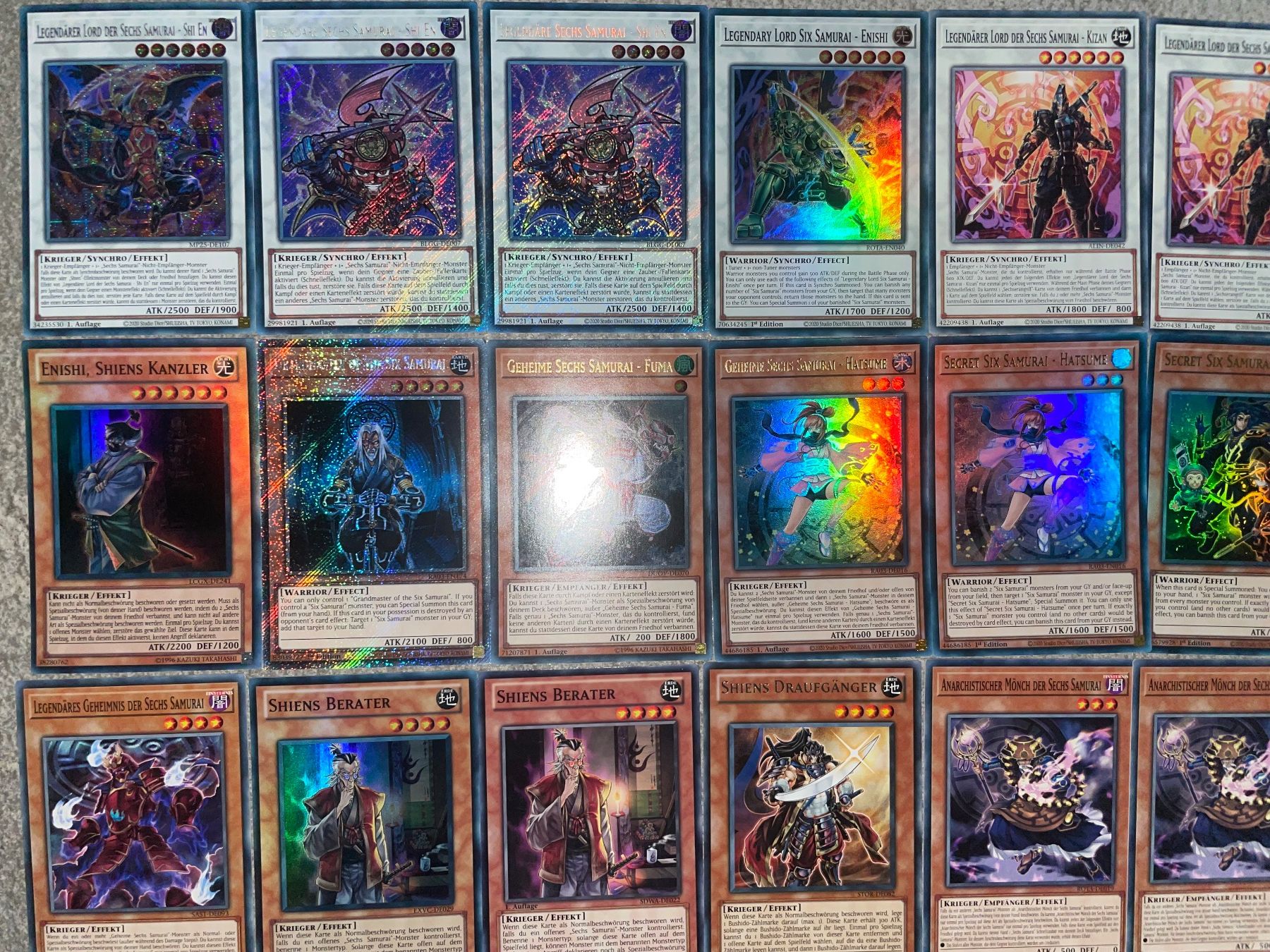 Yugioh Carte collezionabili: YuGiOh Neu Sechs Samurai Deck! – Nuovo (secondo la descrizione) da Altstätten SG venduto da ChangeMaker 1