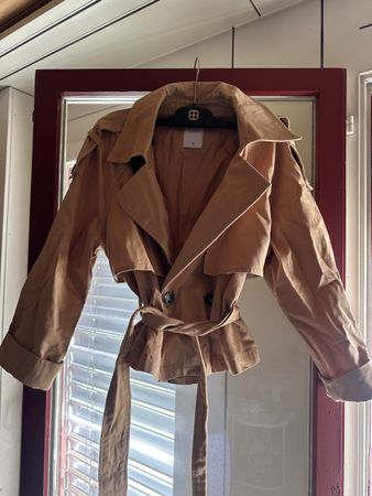 Kurzmantel Calliope beige Grösse S guter Zustand