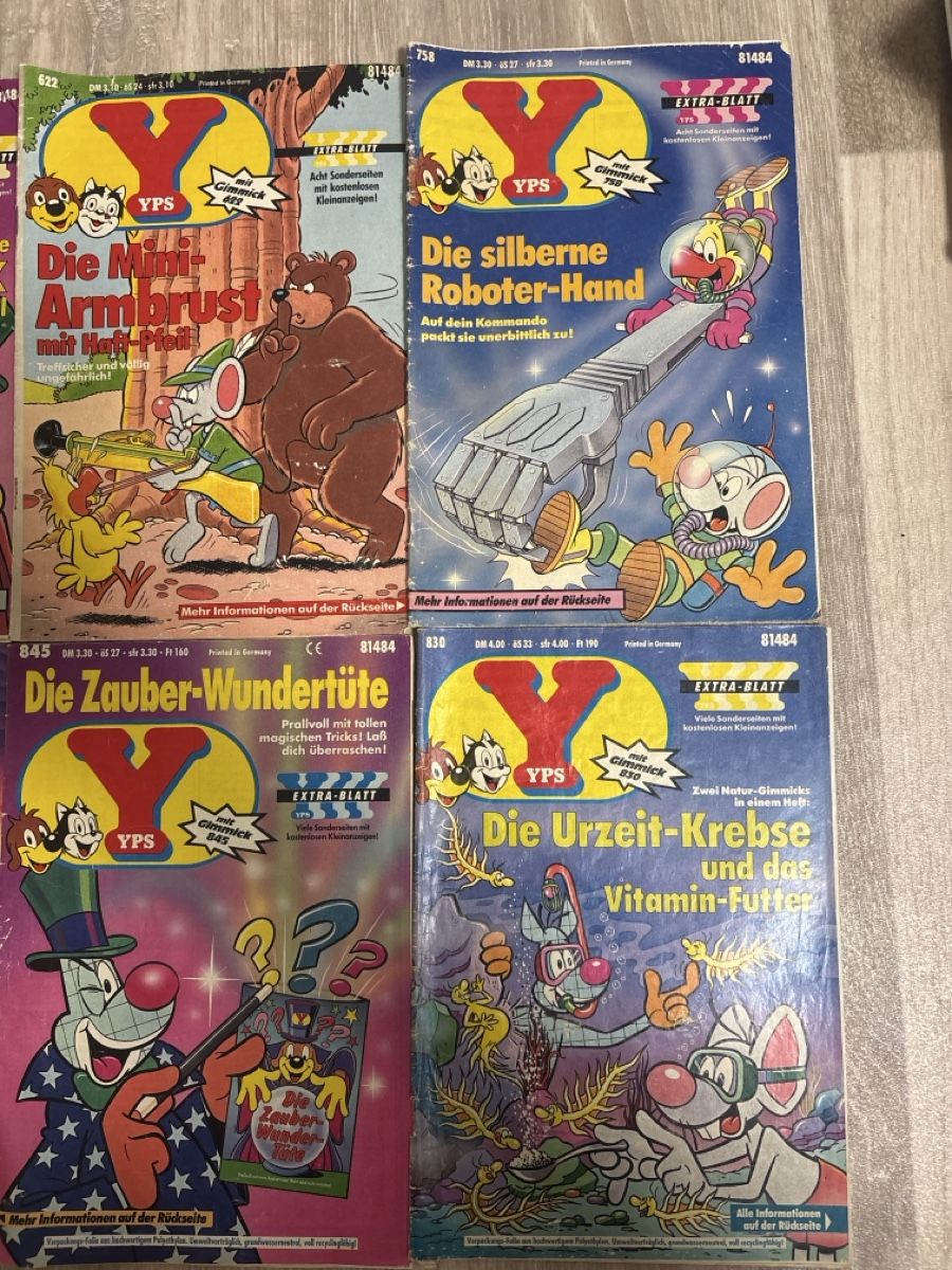 Fumetti: Alte YPS Comics 8 Stück  – Usato da Buch SH venduto da sal_rv2n 1